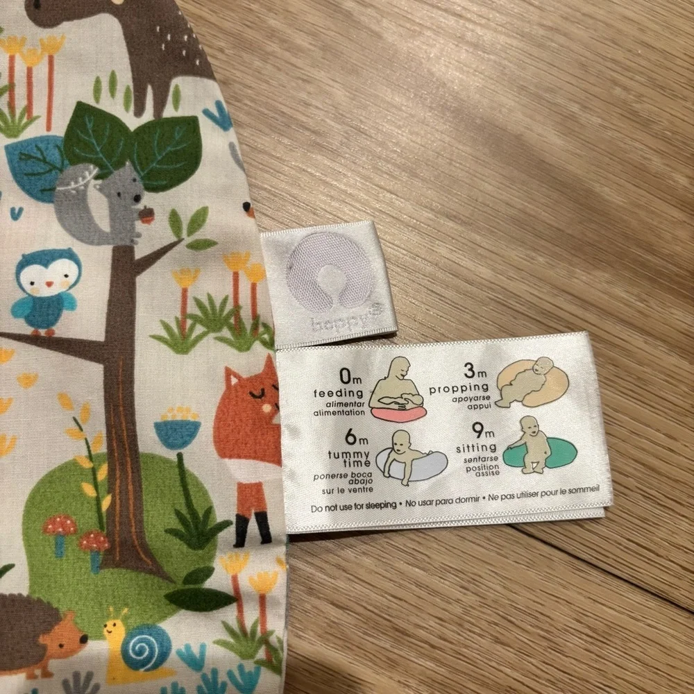 Nursing Pillow Cover in Woodland Animal Print - Kids Accessories